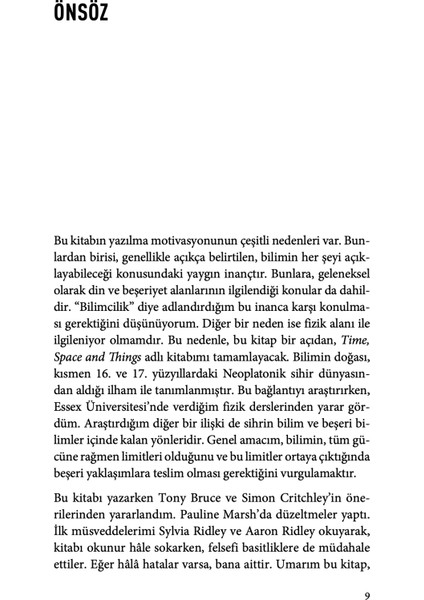 Bilimin Sınırları - Brian Ridley fırsatları