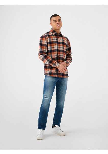 Relax Fit Erkek Gömlek U.kol