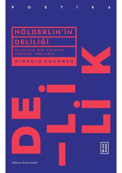 Hölderlin'in Deliliği - Giorgio Agamben
