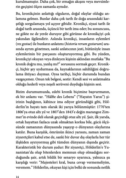 Hölderlin'in Deliliği - Giorgio Agamben