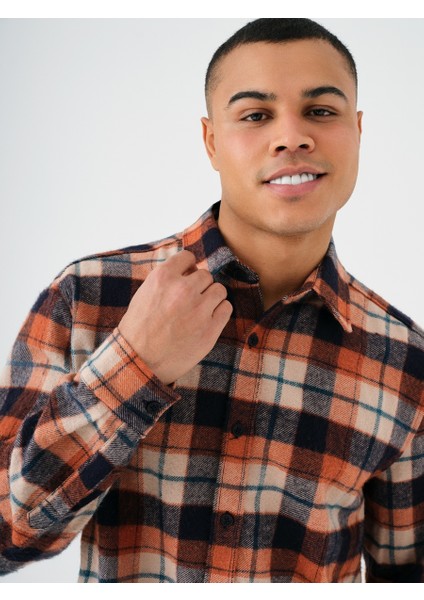 Relax Fit Erkek Gömlek U.kol