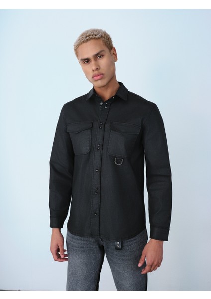 Regular Fit Erkek Gömlek U.kol