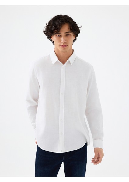 Regular Fit Erkek Gömlek U.kol