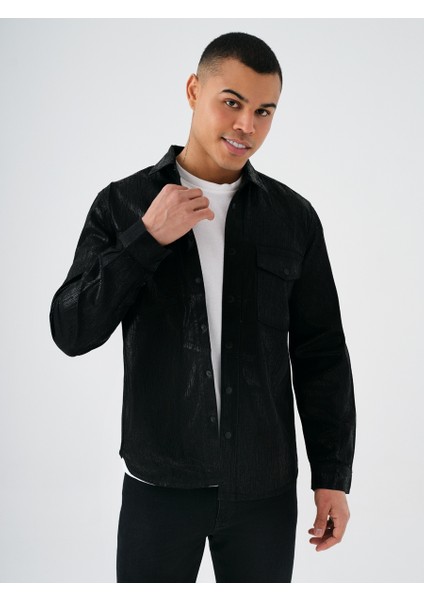 Regular Fit Erkek Gömlek U.kol