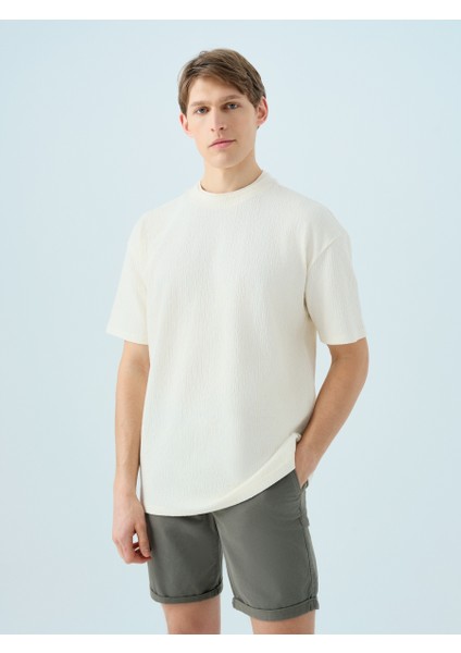 Oversize Fit Erkek Tshirt K.kol