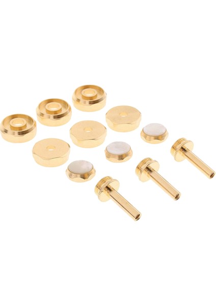 12PCS Küçük Düğme Trompet Piston Toka Pirinç Taşınabilir Müzikal Trompet Aracı Enstrüman Aksesuarları (Yurt Dışından) indirimleri
