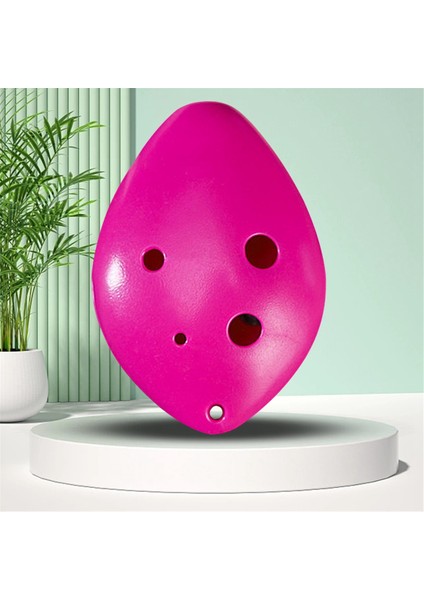 Ocarina Müzik Enstrümanı 6 Delik Uzun Ağız Flüt Şarkı Kitabı Boyun Dizesi Seramik Ocarina Küçük Rüzgar Enstrümanı (Yurt Dışından) fiyatları