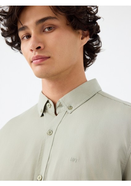 Regular Fit Erkek Gömlek U.kol