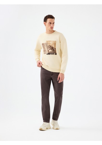 Oversize Erkek Sweatshirt