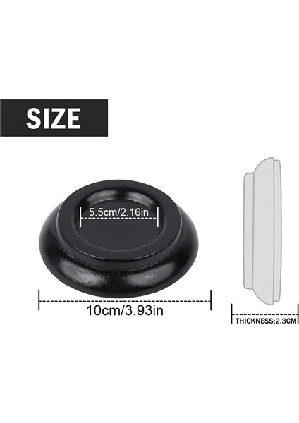 Piyano Tekerlek Bardak Piyano Tekerlekleri Dik Piyano Bacak Ayak Yastıkları Koruyucular Ahşap Seti 4, Siyah (Yurt Dışından) fiyatları