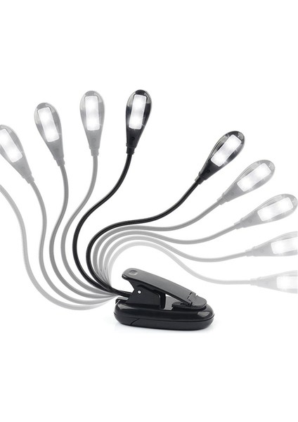 Müzik Stand Işık, LED Kitap Işıklarında Klip, Yatakta Okuma, 2brightness Seviyeleri, Kitap Kurdu, Piyano Oyuncusu, Çocuklar Için Mükemmel (Yurt Dışından) indirimleri