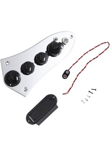 4/5 Telli Bas Gitar Parçaları Için Evrensel 5 Caz Jb-08 Bas Yüklü Kontrol Plakası (Yurt Dışından) modelleri