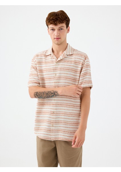 Relax Fit Erkek Gömlek K.kol