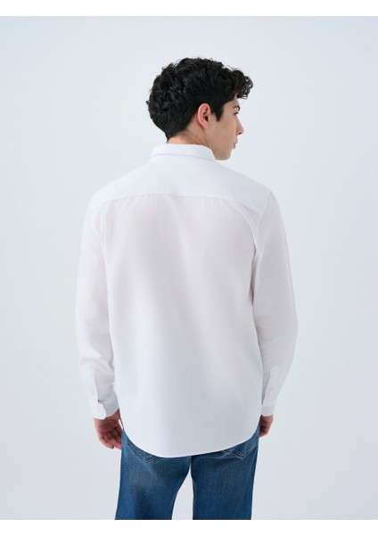 Regular Fit Erkek Gömlek U.kol