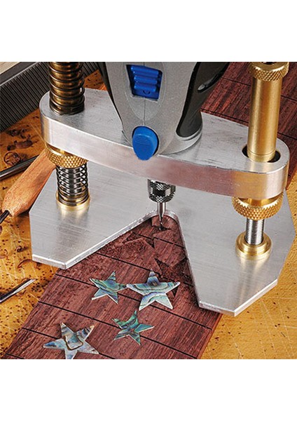 Hassas Yönlendirici Tabanı Ses Deliği Dairesel Delik Aracı Gitar Luthier Alet Gitar Ses Deliği Aracı Freze Tabanı (B) (Yurt Dışından) indirimleri