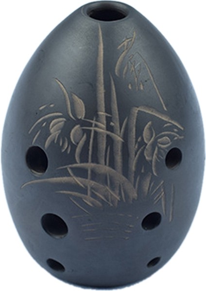 Müzik Xun Pottery Ulusal Rüzgar Enstrümanları Sekiz Delik Küçük Çömlekçilik Çin Antik Enstrümanlar (Yurt Dışından)