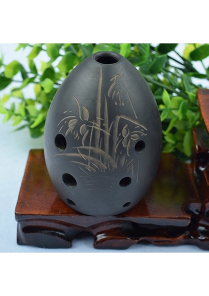 Müzik Xun Pottery Ulusal Rüzgar Enstrümanları Sekiz Delik Küçük Çömlekçilik Çin Antik Enstrümanlar (Yurt Dışından) fırsatları