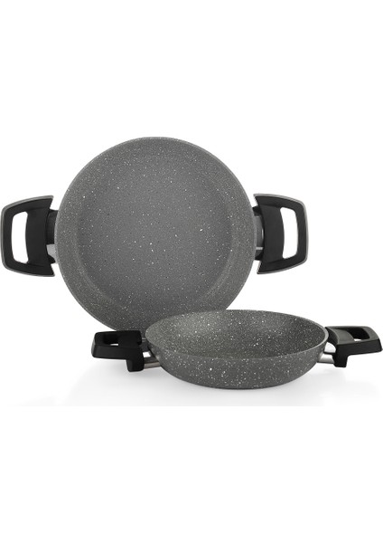 Eternal Sahan 18cm+22cm-2 Li Set-Gri fiyatları