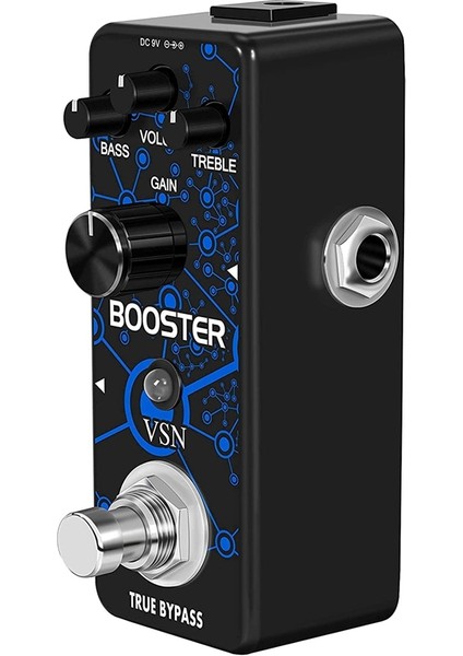 Vsn Gitar Booster Efekt Pedal Analog Boost Efektleri Elektro Gitar Için Pedallar Pure Temiz Mini Boost Pedalları True Bypass (Yurt Dışından) modelleri