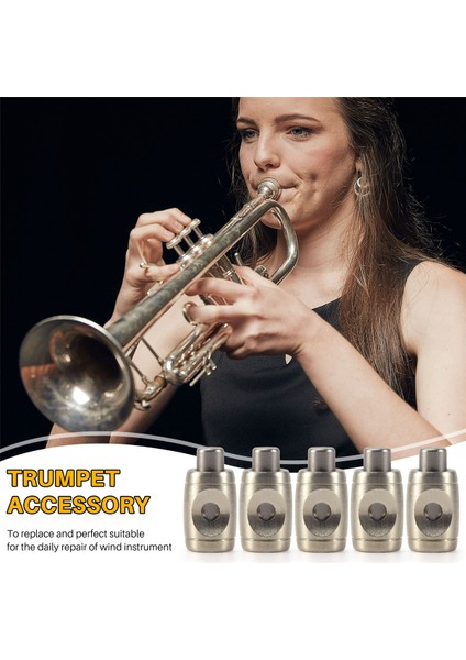 Trompet Severler Için 5 Adet Set Trombon Tükürük Valfi Su Anahtar Aksesuarı (Yurt Dışından) indirimleri