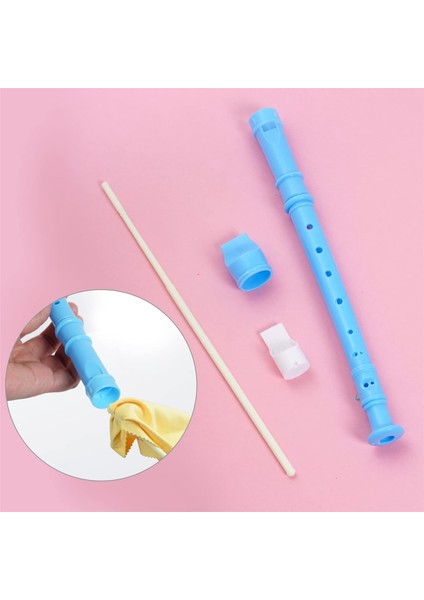 12 Paket 8 Delik Soprano Kaydediciler Başlangıç ​​mezuniyeti Veya Okula Dönüş Için Temizlik Çubuğu Alman Tarzı ile Descant Flüt (Yurt Dışından) indirimleri