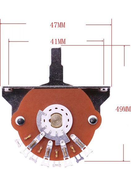 Kg-02 5 Yolcu Elektrikli Gitar Anahtarı Değiştirme Anahtarı Için Seçici Anahtarlar (Yurt Dışından) fırsatları