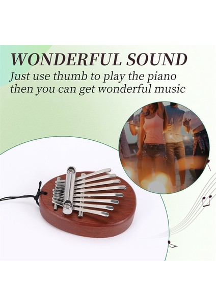2pcs Kalimba Başparmak Piyano 8 Anahtar Mini Başparmak Piyano Parmak Piyano Mini Kalimba Başparmak Piyano Çocuk Yetişkin Enstrüman Aksesuar (Yurt Dışından) indirimleri