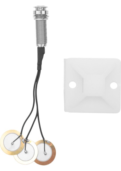 Kalimba Için Piezo Kontakt Mikrofon 3 Dönüştürücü Pikaplar Kalimba (Yurt Dışından)
