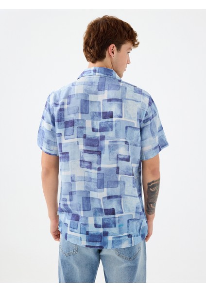 Relax Fit Erkek Gömlek K.kol