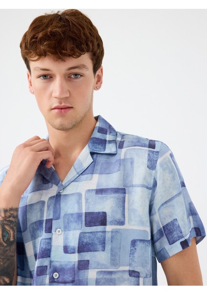 Relax Fit Erkek Gömlek K.kol