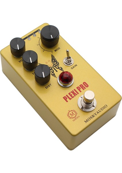 Moskyaudio Plexi Pro Gitar Etkisi Pedal Distorsiyonu 4 Model ve Gerçek Baypas (Yurt Dışından) fırsatları