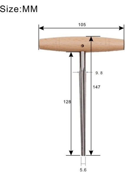 Peg Reamer Keman 1:30 Konik Keman String Hole Onarım Aracı (Yurt Dışından) fırsatları