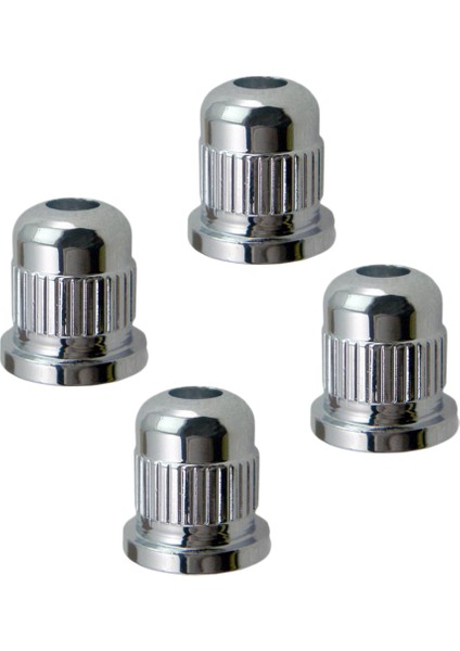 4 Adet Elektrikli Bas Gitar Stres Montaj Ferrules Buscence Universal Bass Vücut, Gümüş (Yurt Dışından)