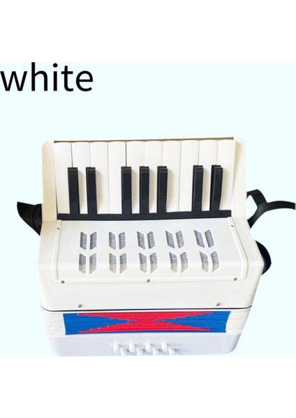 Kırmızı 17 Anahtar 8 Bas Akordeon Çocuk Eğitim Müzik Aleti Öğrenciler Yeni Başlayanlar (Yurt Dışından) modelleri