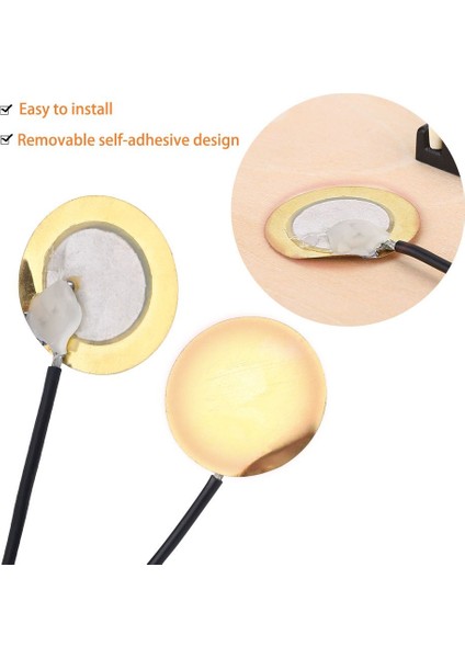 Akustik Gitar Dönüştürücü Ön Kablolu Amplifikatör Piezo Jack Pikap Aksesuarı (Yurt Dışından) indirimleri