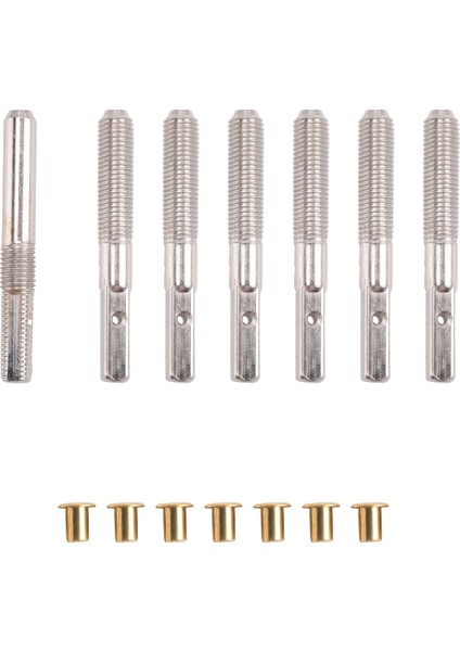 7 Adet Lir Arp Ayar Pimi Çivi ile 7 Adet ile Perçinli Perçin Lir Arp Küçük Arp Müzikal Telli Enstrüman (Yurt Dışından)