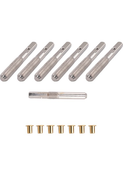 7 Adet Lir Arp Ayar Pimi Çivi ile 7 Adet ile Perçinli Perçin Lir Arp Küçük Arp Müzikal Telli Enstrüman (Yurt Dışından) modelleri