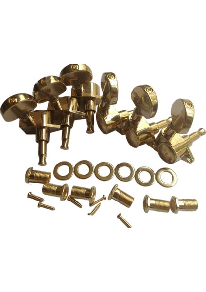 Akustik Elektro Gitar Için 6pcs Grover String Sinder Tuner Makine Kafaları (Yurt Dışından)