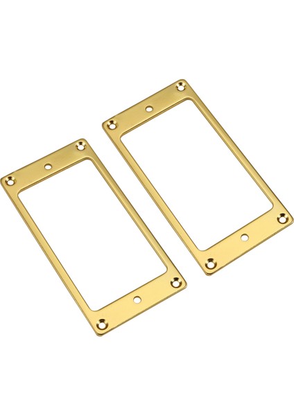 2 Adet Metal Düz Humbucker Kapak Gitar Pikap Çerçevesi Montaj Halkası (Yurt Dışından) fiyatları