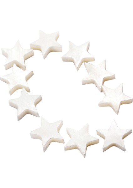 10PCS Inci Kabuk Fret Kakma Işaretleri Gitar Için Yıldız Şeklinde Gitar Kültürü Noktaları Ukulele Banjo Mandolin Dekorasyonu (Yurt Dışından)