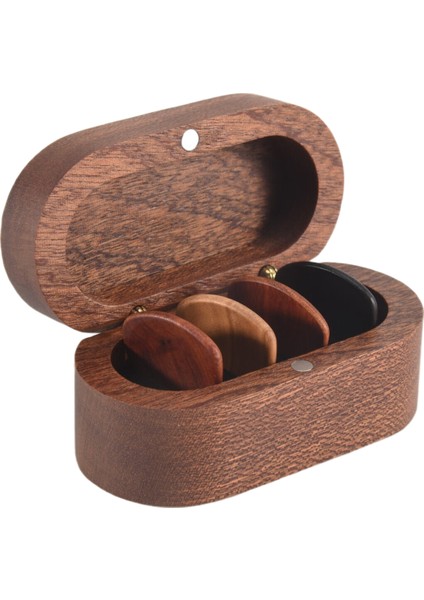 4 Ahşap Seçim, Doğal Hatıra Ahşap Gitar Seçim Ekran Çantası, Mini Gitar Saklama Kutusu ile Gitar Toplama Tutucu Seti (Yurt Dışından) fiyatları