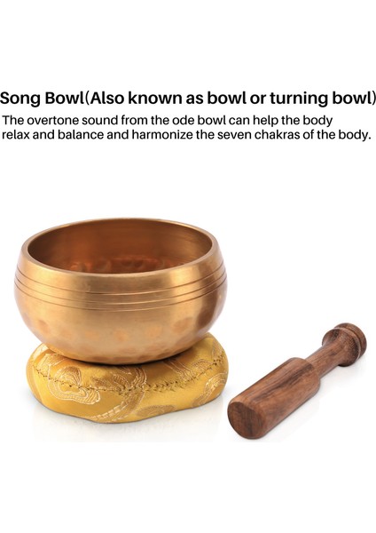 3.2 Inç Tibet Şarkı Kasesi Zen Meditasyon Yoga Meditasyon Kasesi Ahşap Çubuk Yastık (Yurt Dışından) modelleri