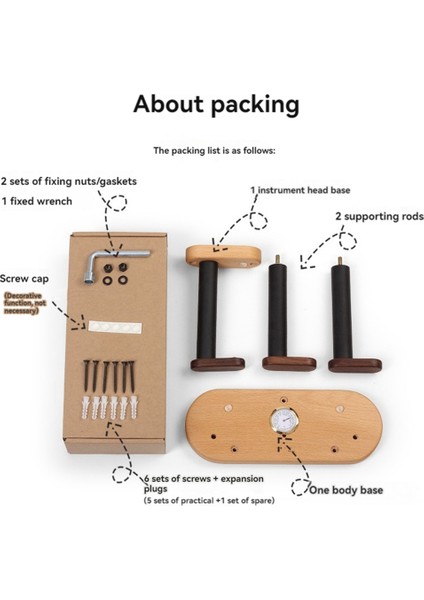 Nem Ölçüm Gitar Askısı, Gitar Kancası, Duvar Montajı, Kaymaz Ekran Standı, Bölünmüş Parantez, Aksesuarlar (Yurt Dışından) fırsatları