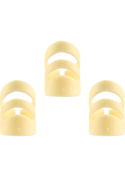 3 Pcs Gitar Sıckler Elektrikli Akustik Gitar Ukulele Endeks Parmak Alaska Seçim Gitar Dizilmiş Enstrüman Parça Aksesuarları L (Yurt Dışından)