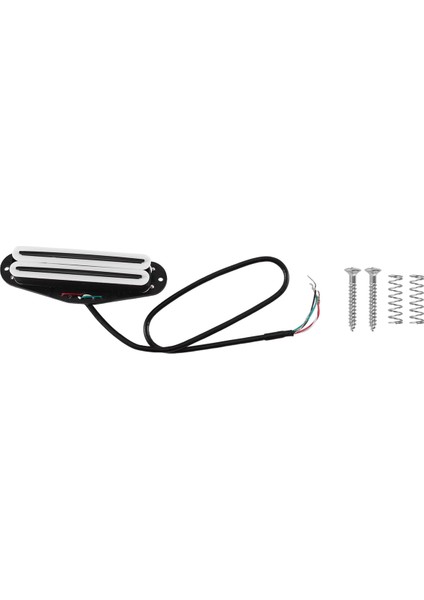 Sıcak Ray Pikapları Çift Parça 11K Alnico5 Gitar Pikap Fit Fender Strat Squier Tele Elektro Gitar, Beyaz (Yurt Dışından) fırsatları