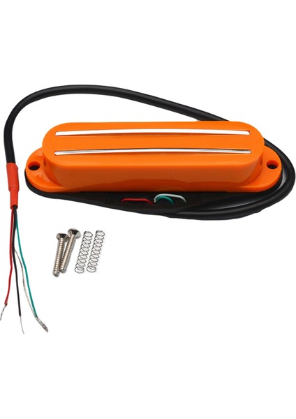 Elektro Gitar Manyetikleri, Altı Telli Elektro Gitar Humbuckers ve Çift Raylı Bıçak Pikapları, Turuncu Için Uygun (Yurt Dışından)