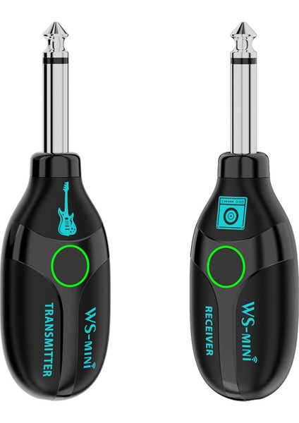 Jamjum Pickup Gitar Kablosuz Mini Alıcı -Veren Efektler Pedal Kablosuz Kulaklıklar Bluetooth Mini Amplifikatör Pedal Adaptörü (Yurt Dışından) fiyatları
