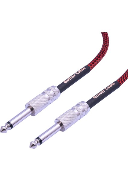 6.35MM Erkekten Erkek Düz 1/4inch Stereo Kablo Gitar Enstrüman Kablosu Elektro Gitar, Bas, Amplifikatör 1.8 Metre (Yurt Dışından) fırsatları