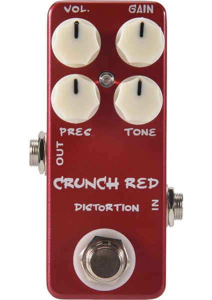 Mosky Mini Gitar Etkisi Pedal Mini Crunch Kırmızı Distorsiyon Gitar Pedalı Gerçek Baypas Tam Metal Kabuk (Yurt Dışından) fiyatları
