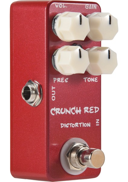 Mosky Mini Gitar Etkisi Pedal Mini Crunch Kırmızı Distorsiyon Gitar Pedalı Gerçek Baypas Tam Metal Kabuk (Yurt Dışından) indirimleri